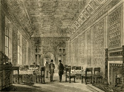 A Lordok Háza frissítő szobája, 1881. alkotó: Unbekannt
