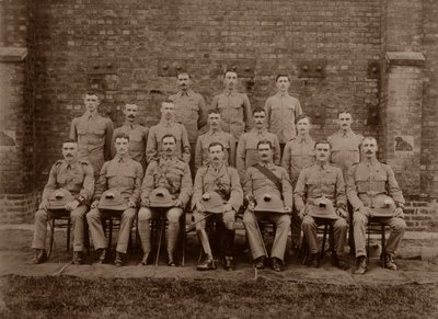 Az 1. Royal Munster Fusiliers ezredrendőrsége, Rangoon, Burma, 1913 alkotó: Unbekannt
