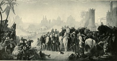 Lucknow megkönnyebbülése...1857. november 1901. alkotó: Unbekannt