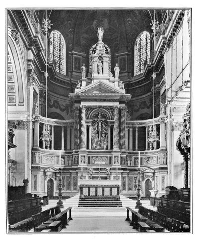 A Reredos a Szent Pál-székesegyházban, 1901 alkotó: Unbekannt