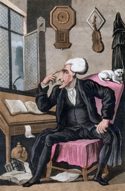 A tiszteletes doktor szintaxis, 1828 alkotó: Unbekannt