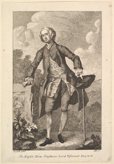 A jobb tiszt. Gustavus Lord Boyne vikomt stb., 1794. alkotó: Unbekannt