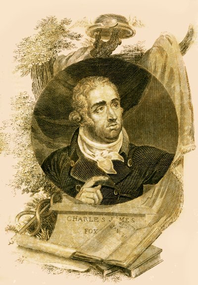 The Right Honorable Charles James Fox, 1749-1806, 1816. alkotó: Unbekannt