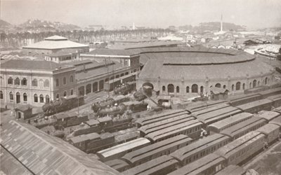 A brazil központi vasút Rio de Janeiro végállomása, 1914 alkotó: Unbekannt