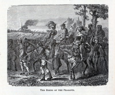 A parasztok feltámadása, 1882 alkotó: Unbekannt