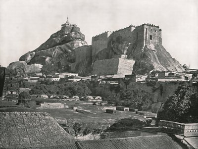 A szikla északról nézve, Trichinopoly, India, 1895. alkotó: Unbekannt