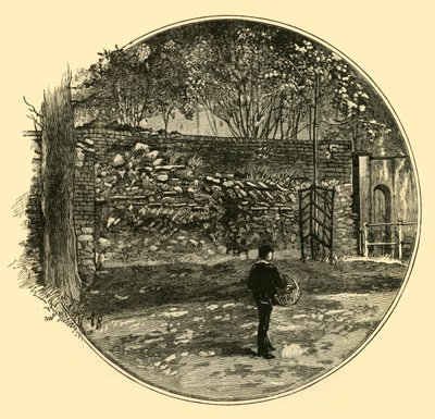 A római fal Dorchesterben, 1898. alkotó: Unbekannt