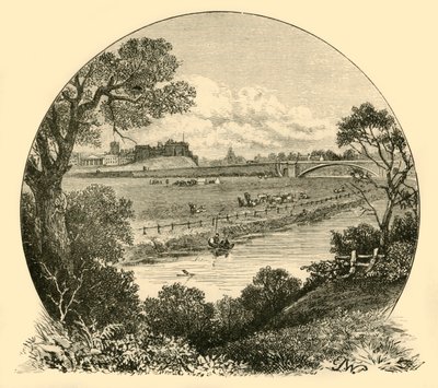 A Roodeye, a vasúti hídról, 1898. alkotó: Unbekannt