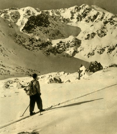 A Rottenmann és Wölz Tauern, Stájerország, Ausztria, 1935. alkotó: Unbekannt