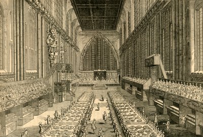 A királyi bankett Guildhallban, 1761, 1897. alkotó: Unbekannt