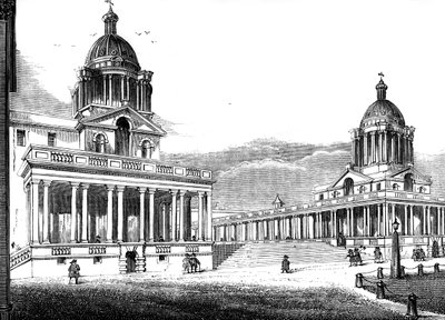 The Royal Hospital, Greenwich, London, 19. század alkotó: Unbekannt