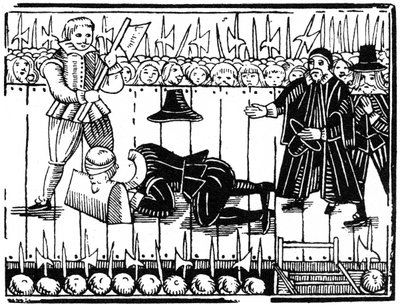A királyi vértanúság egy 1648-as balladából, 1964 alkotó: Unbekannt