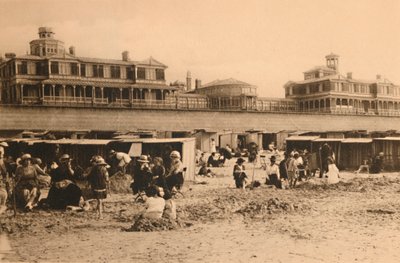 A királyi rezidencia és az esplanád, 1928 alkotó: Unbekannt