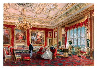 A Rubens szoba, a windsori kastély. c1850-1910 alkotó: Unbekannt