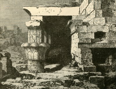 Denderah romjai, 1890. alkotó: Unbekannt