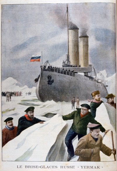 A Yermak orosz jégtörő, 1902 alkotó: Unbekannt
