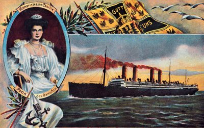 Cecilie SS-koronahercegnő, 1910. alkotó: Unbekannt