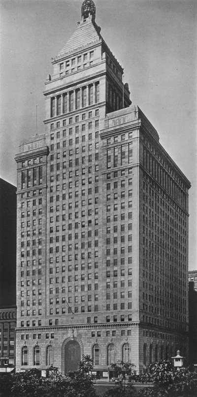 Az SW Straus & Co Building, Chicago, Illinois, 1924 alkotó: Unbekannt