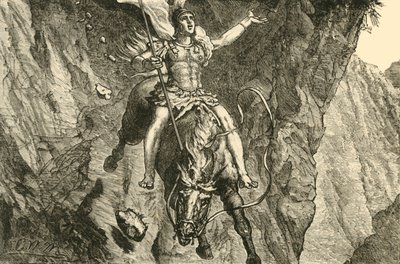 Curtius áldozata, 1890. alkotó: Unbekannt