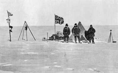 Shackleton tábor, Antarktisz, 1908 karácsonya alkotó: Unbekannt