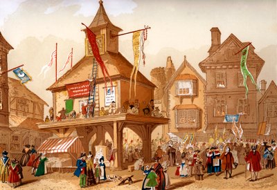 Shakespeare-jubileum Stratford upon Avonban, 1850 alkotó: Unbekannt