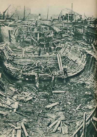 A szárazdokkká vált hajó, 1937 alkotó: Unbekannt