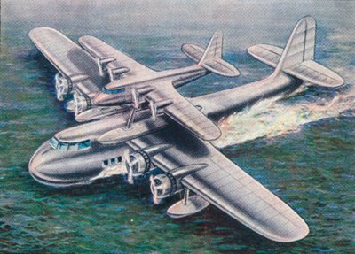A Short Mayo Composite repülőgép, 1938. alkotó: Unbekannt