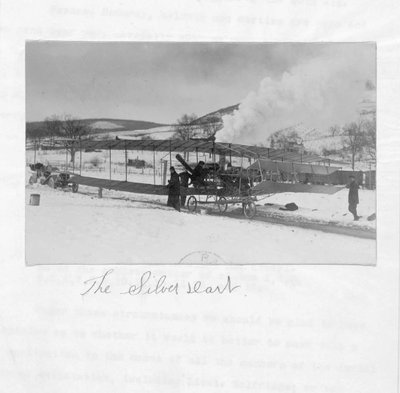 A Silver Dart AEA Drome No. 4, Alexander Graham Bell, 1908 alkotó: Unbekannt