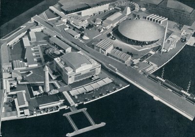 The South Bank Site, 1951 alkotó: Unbekannt