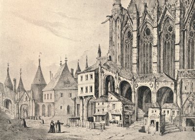 A Sainte-Chapelle lépcsőháza, 1700 1915 alkotó: Unbekannt