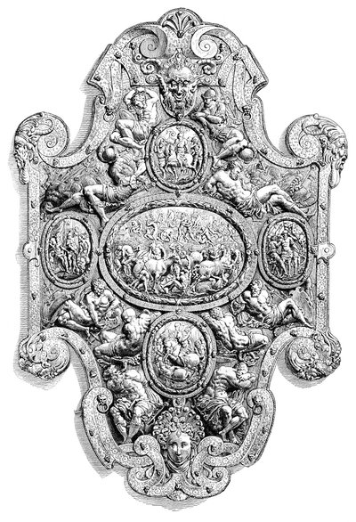 V. Károly állampajzsa, 16. század, 1882 alkotó: Unbekannt