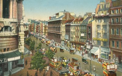 The Strand, London, 1910. alkotó: Unbekannt