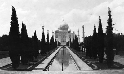 A Taj Mahal, Agra, India, 1916–1917 alkotó: Unbekannt