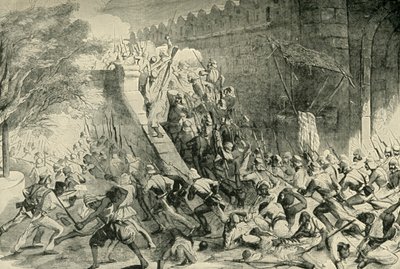 A kasmíri kapu elfoglalása, 1901. alkotó: Unbekannt