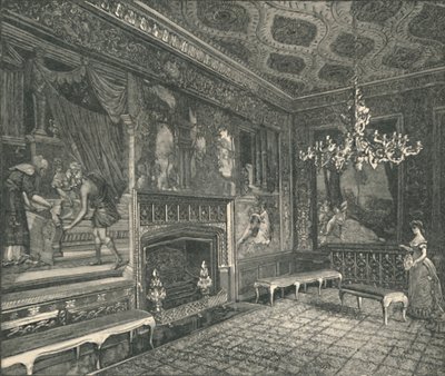 A gobelinszoba, 1886 alkotó: Unbekannt
