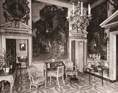 The Tapestry Room, Chiswick House, London, 1894. alkotó: Unbekannt