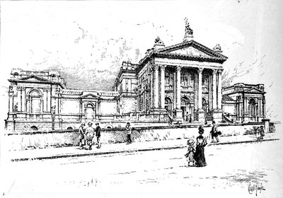 A Tate Gallery National Gallery of British Art, 1906 alkotó: Unbekannt