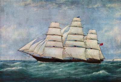 The Tea Clipper Spindrift, 1938 alkotó: Unbekannt