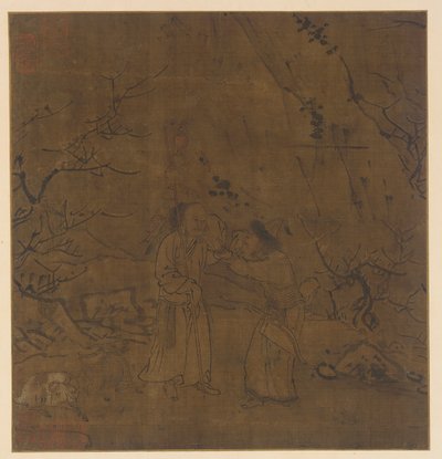 Su Wu és Li Ling könnyes elválása, Ming-dinasztia, 1368-1644. alkotó: Unbekannt