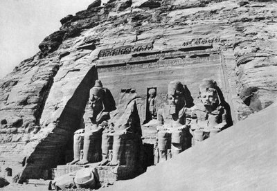 Abu Simbel temploma, Egyiptom, 1936 alkotó: Unbekannt