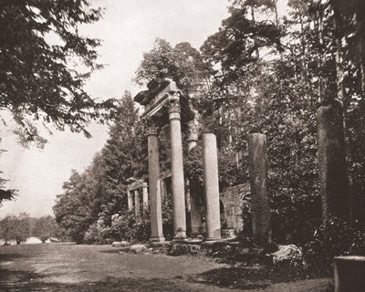 Augustus temploma Virginia Water-ben, Surrey, 1894. alkotó: Unbekannt