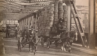 Az ideiglenes híd, c1925, 1935 alkotó: Unbekannt