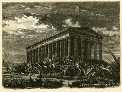 Az athéni Theseum, 1890. alkotó: Unbekannt