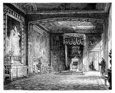 The Throne Room, Windsor Castle, 1888 alkotó: Unbekannt