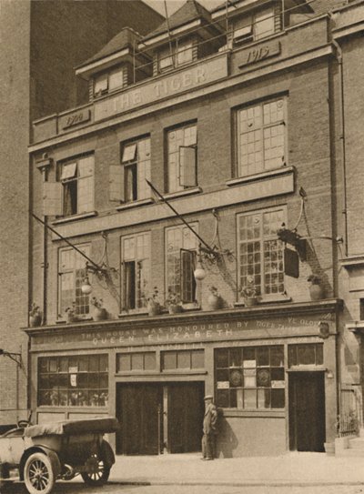 A Tigris Taverna a Tower Hillen, 1935. alkotó: Unbekannt