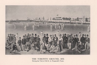 A torontói krikettpálya, 1872-1912 alkotó: Unbekannt
