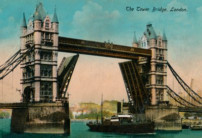 A Tower Bridge, 1915, 1900-1930 alkotó: Unbekannt