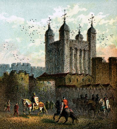 A londoni Tower, 1850 alkotó: Unbekannt