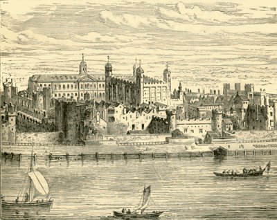 A londoni Tower, 1890. alkotó: Unbekannt