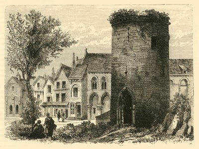 Louis DOutremer tornya Laonban 1831-ben, 1890-ben megsemmisült. alkotó: Unbekannt
